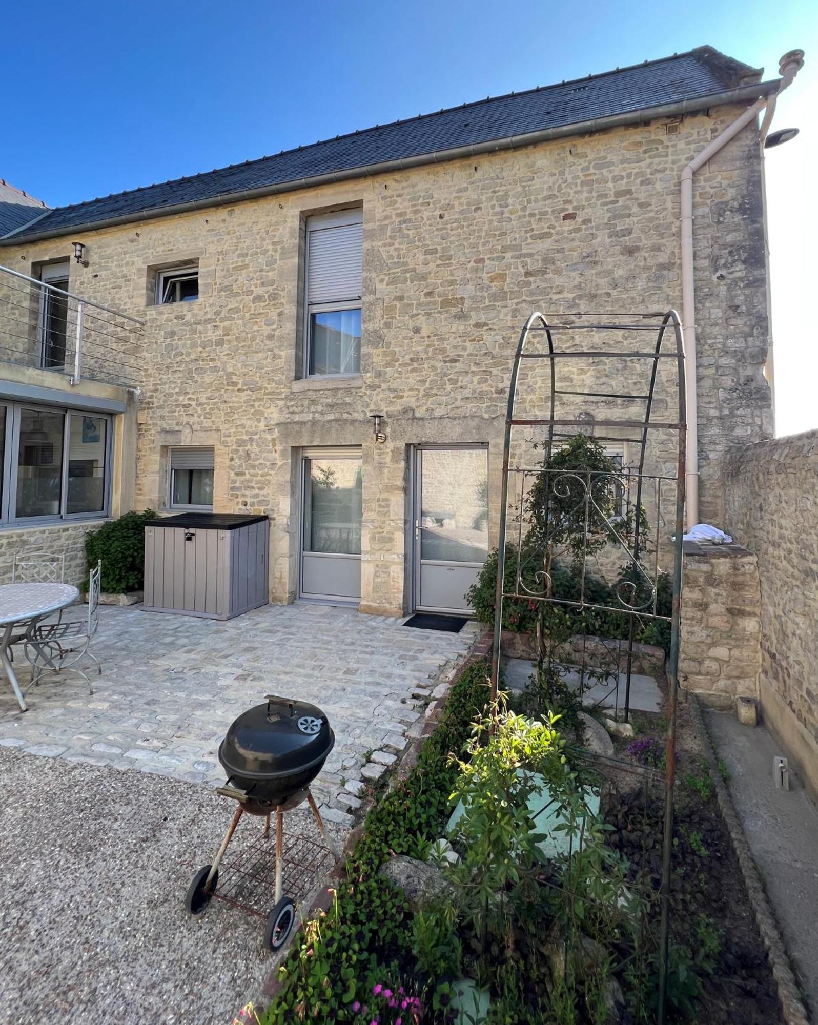 Cottage Utah - 4 Personnes - Plages Du Debarquement Formigny Exterior foto